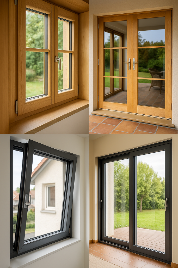 Les différents types de menuiseries pour une maison biosourcée