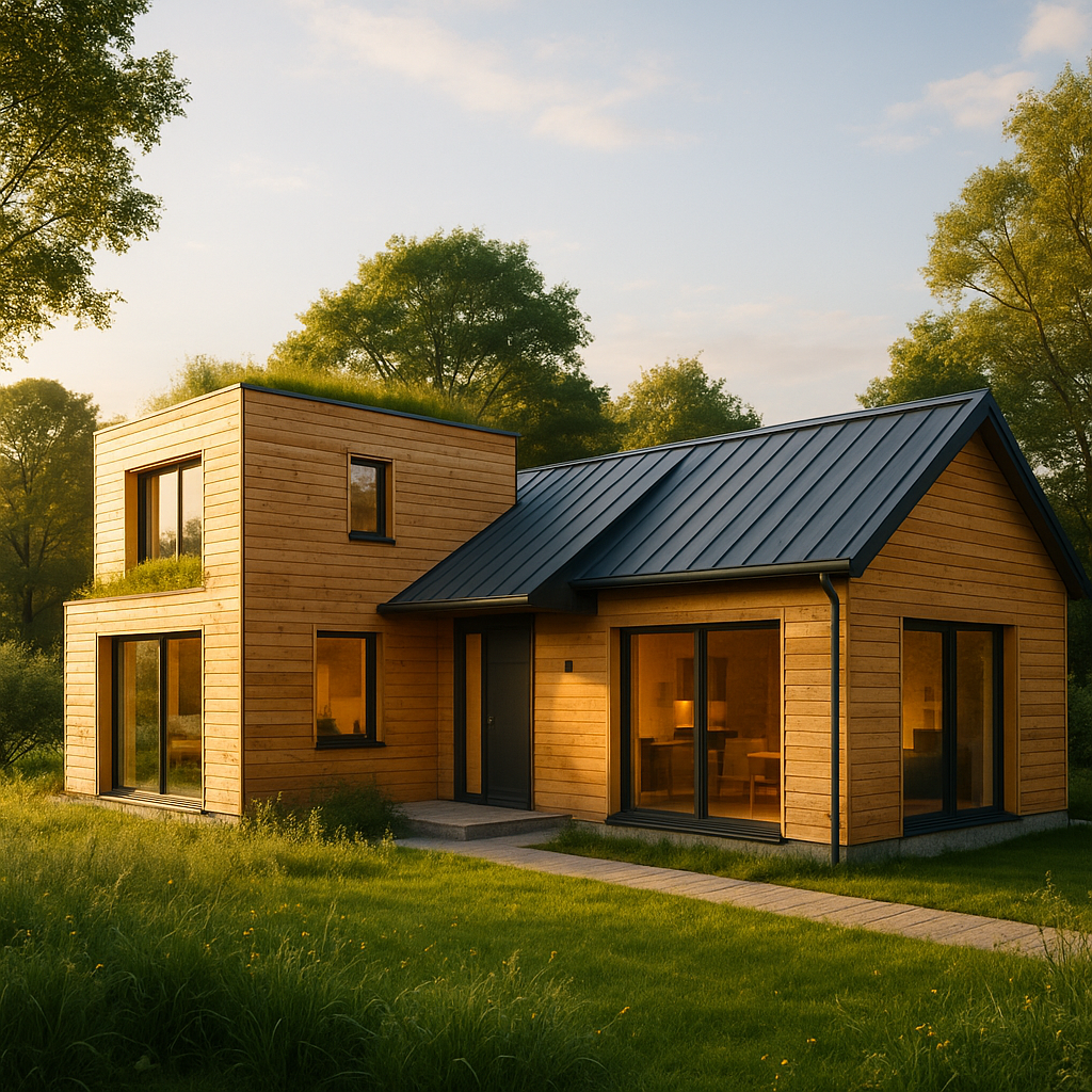 maison en matériaux biosourcés